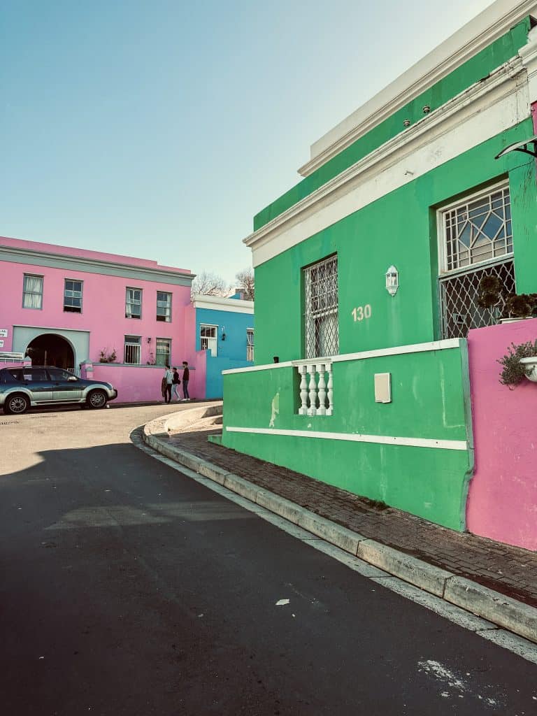 colorful Bo-kaap buildings in Cape Town Itinerary