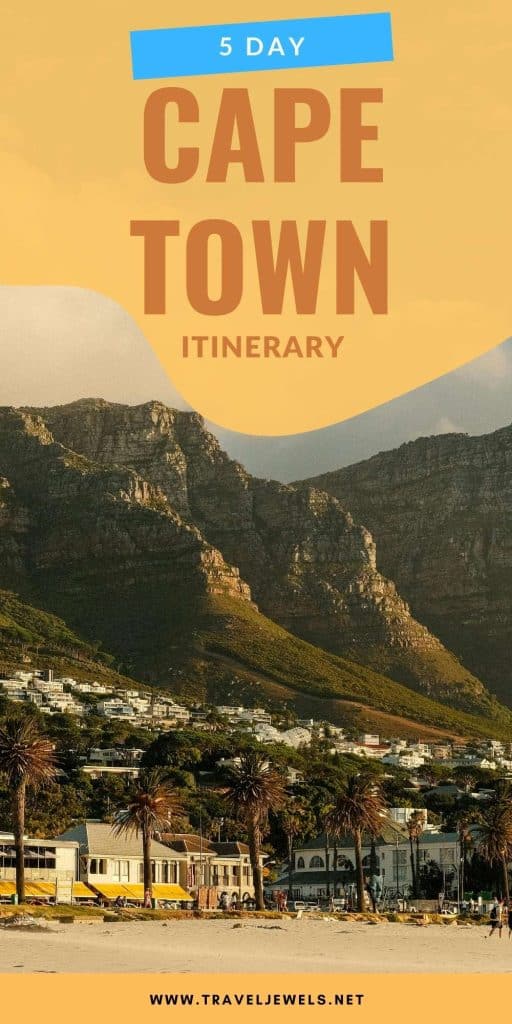 Pin for Cape Town Itinerary