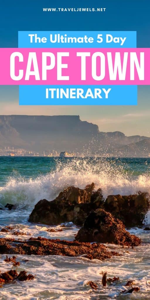 Pin for Cape Town Itinerary