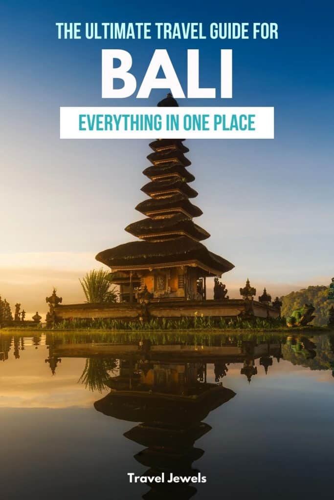 Bali Travel Guide Pin