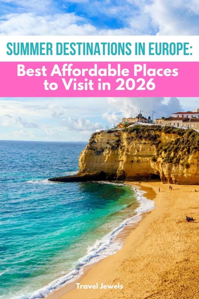 Pin for Summer destinations in Europe