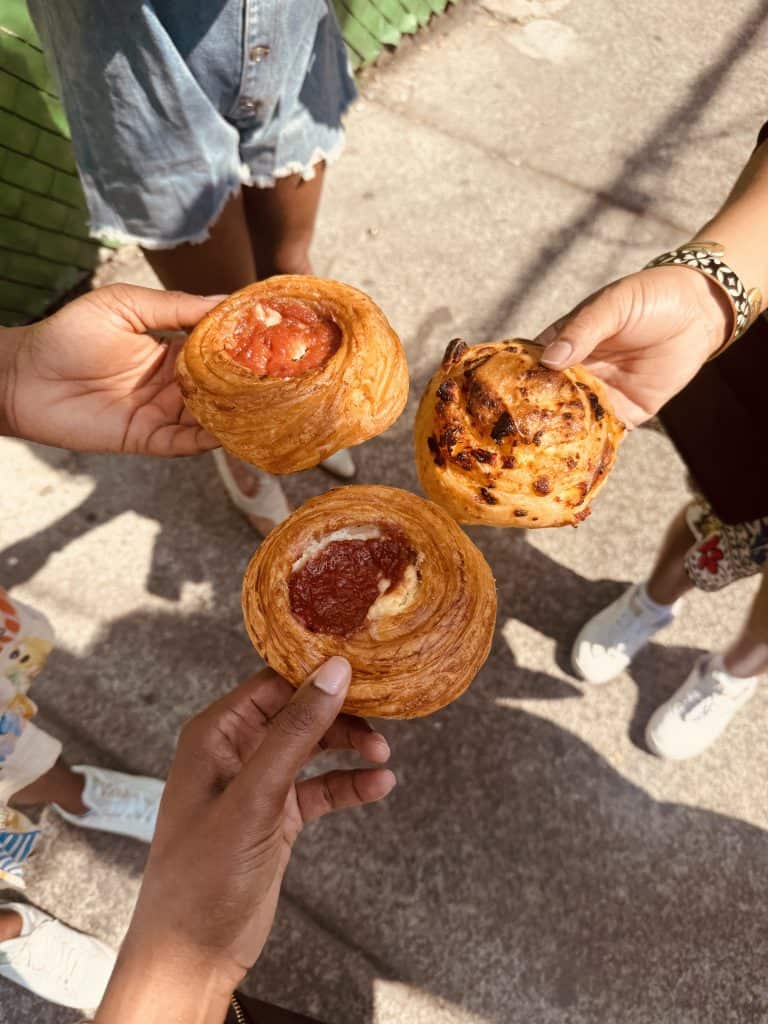 Pastries from Panaderia Rosetta in Mexico City