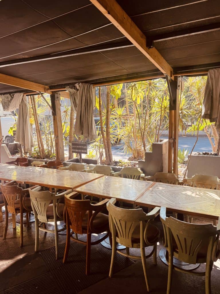 Seating at Mexico City Restaurant