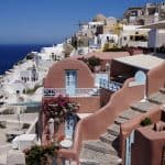 buildings in Greece off season