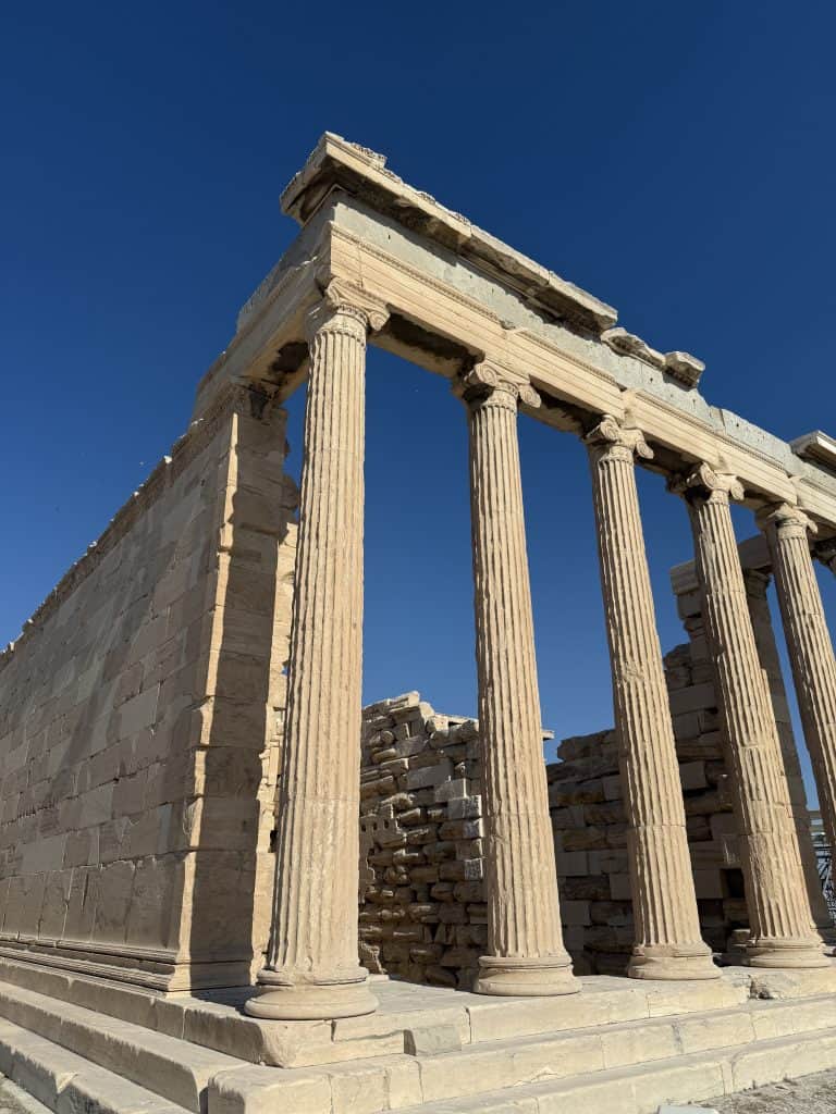 Acropolis during Greece Off season