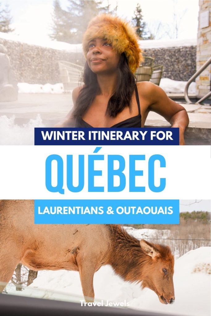 Pin for Québec itinerary article